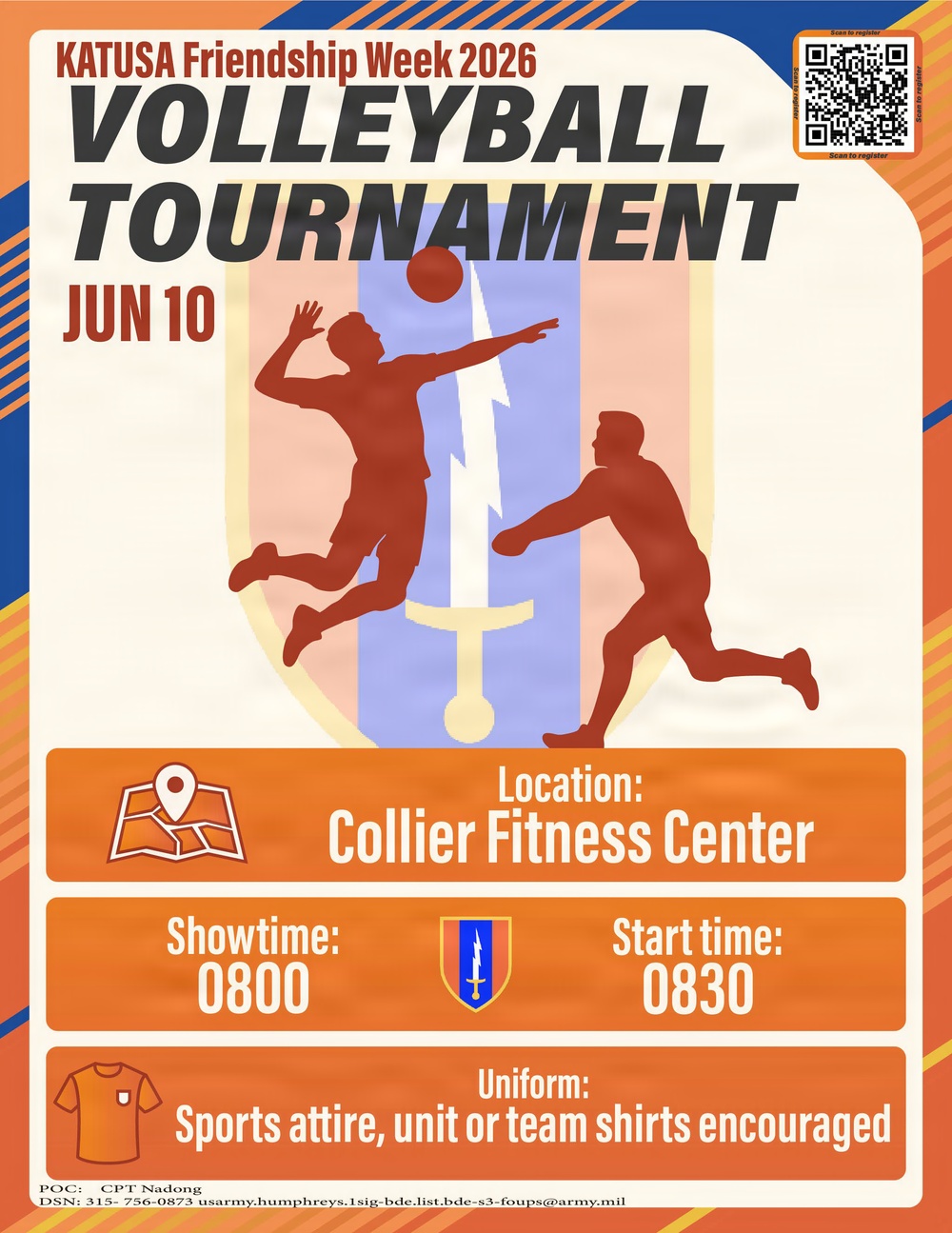 1st Signal Volleyball Tourney