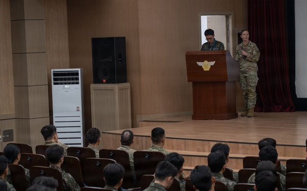 ROKAF cadets explore mission sets at Osan Air Base