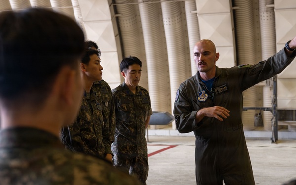ROKAF cadets explore mission sets at Osan Air Base