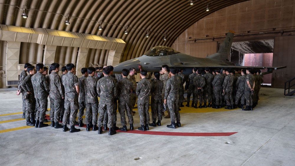 ROKAF cadets explore mission sets at Osan Air Base