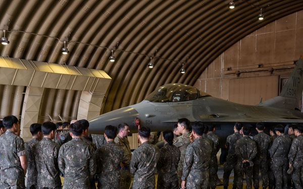ROKAF cadets explore mission sets at Osan Air Base