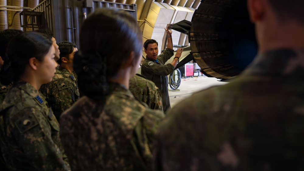ROKAF cadets explore mission sets at Osan Air Base