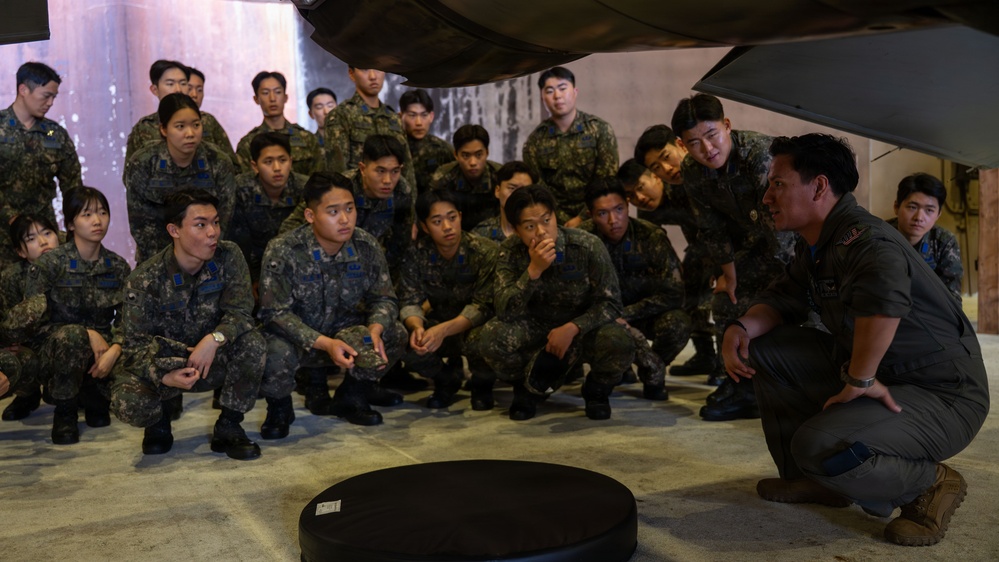 ROKAF cadets explore mission sets at Osan Air Base