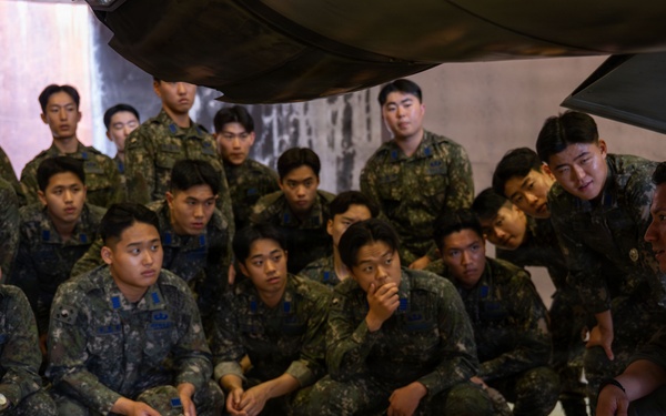 ROKAF cadets explore mission sets at Osan Air Base
