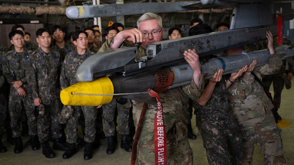 ROKAF cadets explore mission sets at Osan Air Base