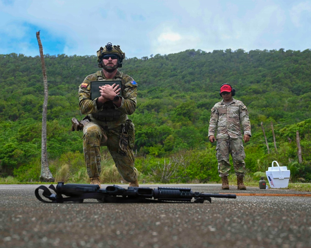 Defenders demonstrate marksmanship skills during ACSA 2026