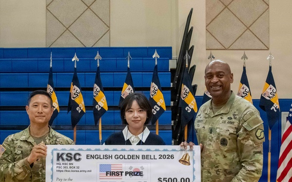 KSC Battalion hosted its first English Golden Bell Survival event at Zoeckler Gym on Camp Humphreys on May 15 to promote English communication skills and strengthen the ROK-U.S. Alliance.
