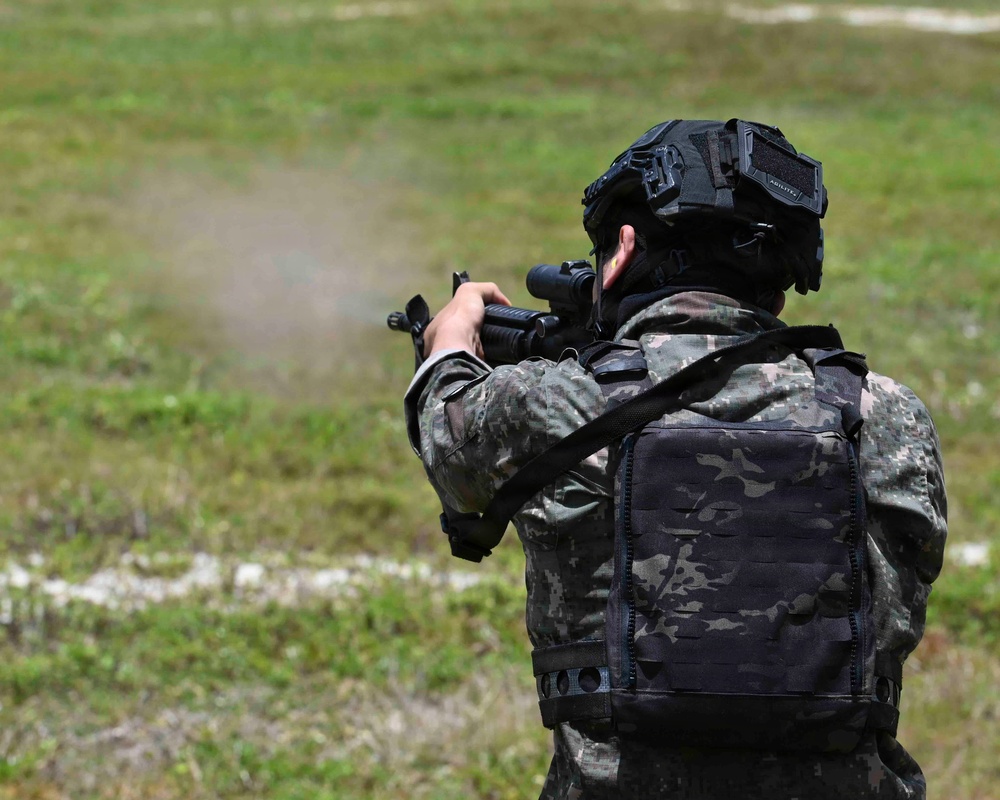 Defenders demonstrate marksmanship skills during ACSA 2026
