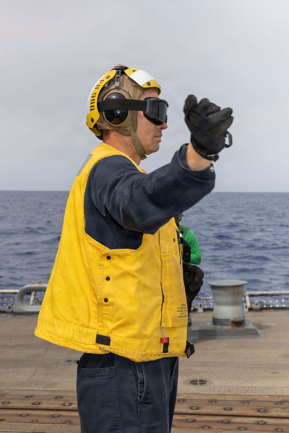 Sailors perform flight quarters onboard USS Bulkeley (DGD 84), May 18, 2026
