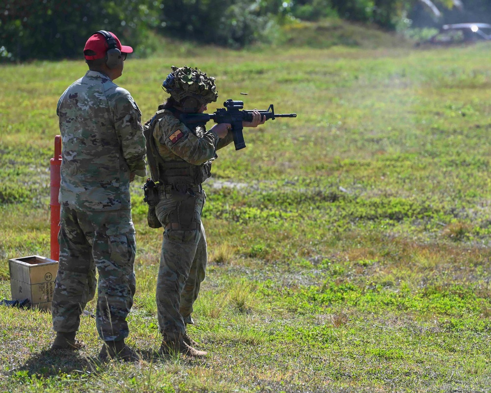Defenders demonstrate marksmanship skills during ACSA 2026