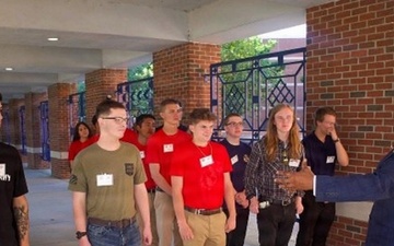 Congressman Don Davis Swears in Future Soldiers at Greenville Recruiting Company Event