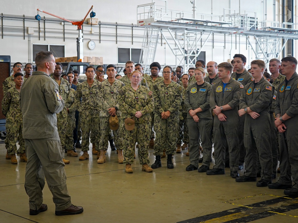 Commander, Naval Air Force, U.S. Pacific Fleet Force Master Chief Visits VP-26 Tridents