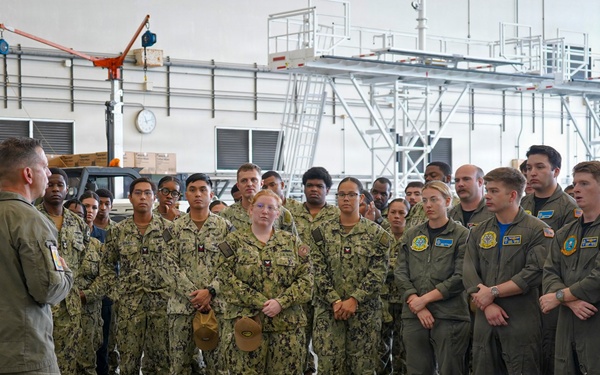 Commander, Naval Air Force, U.S. Pacific Fleet Force Master Chief Visits VP-26 Tridents