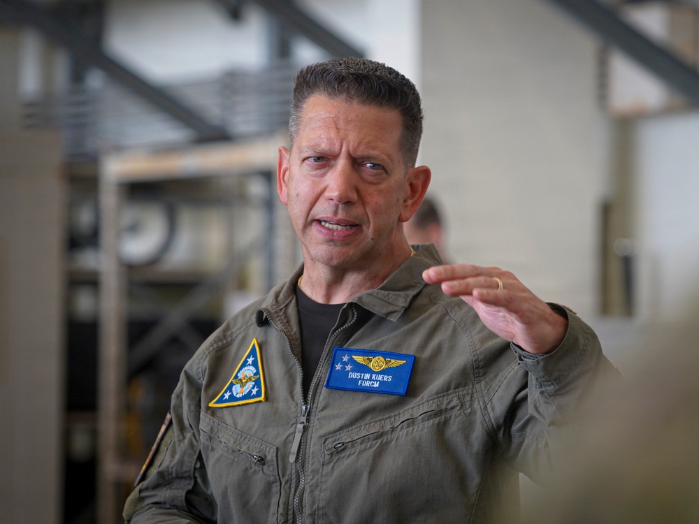 Commander, Naval Air Force, U.S. Pacific Fleet Force Master Chief Visits VP-26 Tridents