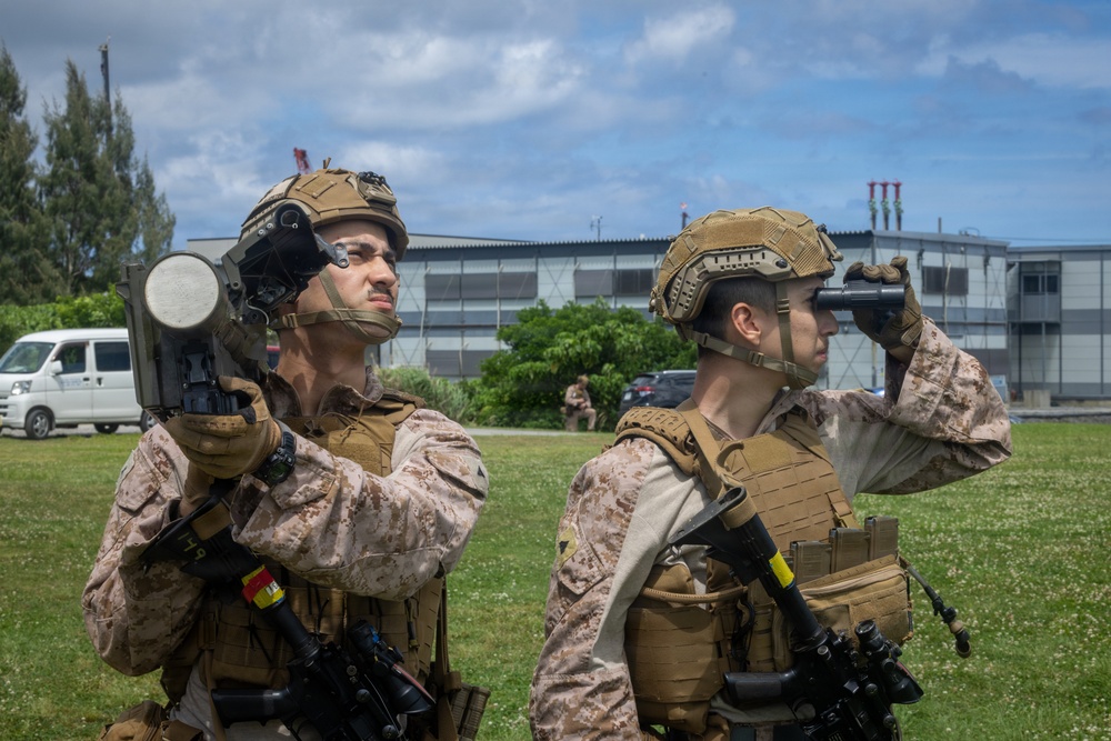 U.S. Marines Participate in a FIM-92 Stinger Dry-Fire Exercise