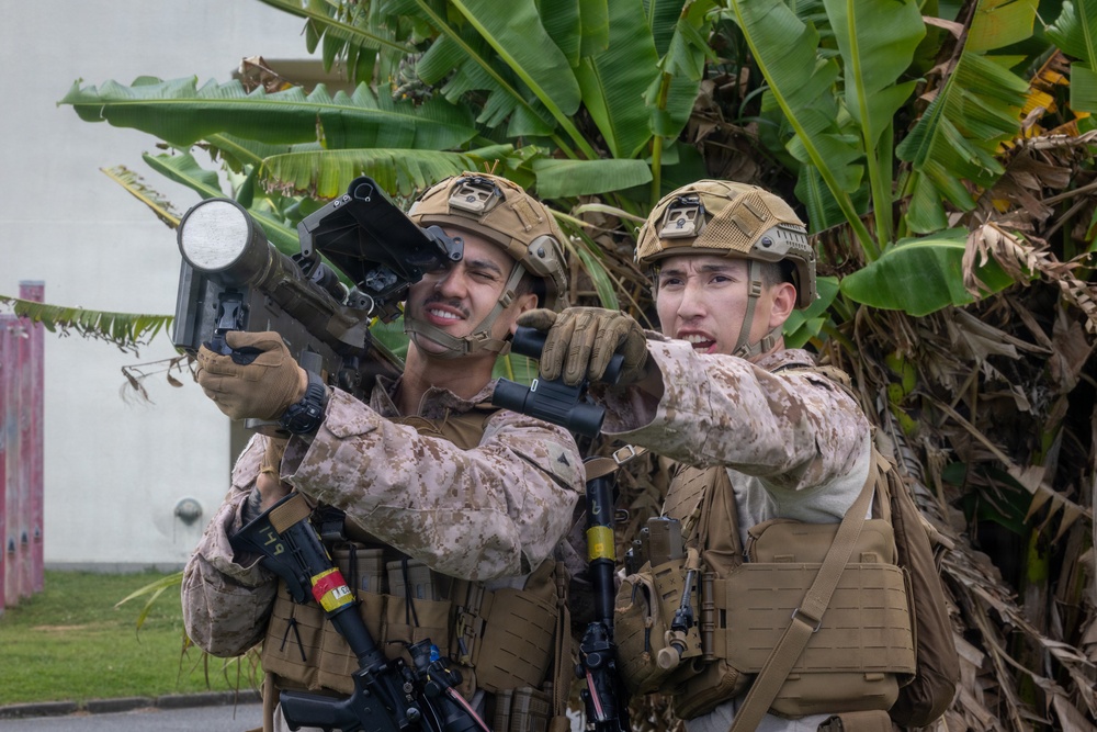 U.S. Marines Participate in a FIM-92 Stinger Dry-Fire Exercise