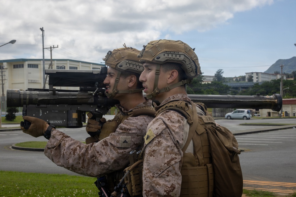 U.S. Marines Participate in a FIM-92 Stinger Dry-Fire Exercise