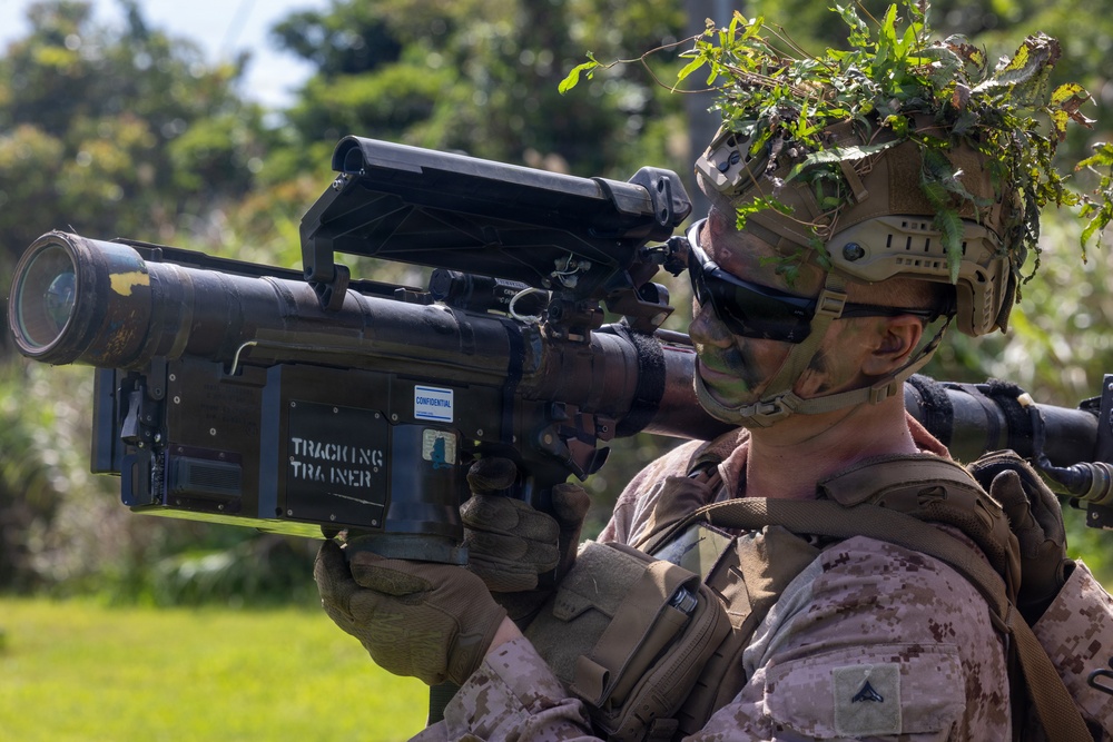 U.S. Marines Participate in a FIM-92 Stinger Dry-Fire Exercise