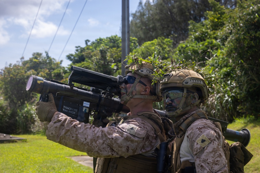 U.S. Marines Participate in a FIM-92 Stinger Dry-Fire Exercise
