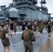 Secretary of War visits USS Boxer