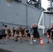 Secretary of War visits USS Boxer