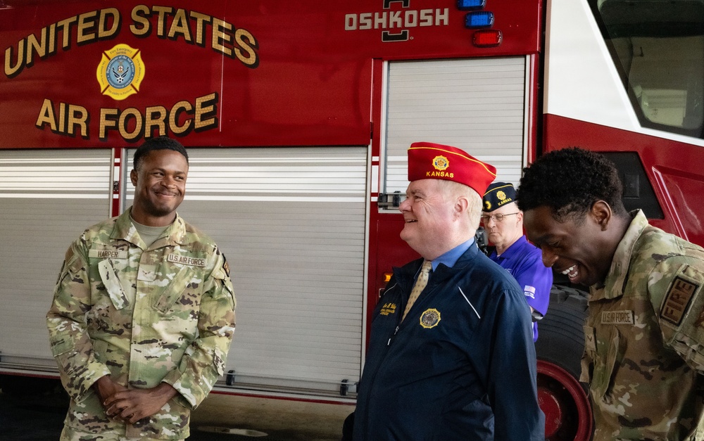 American Legion National Commander experiences 31 FW mission
