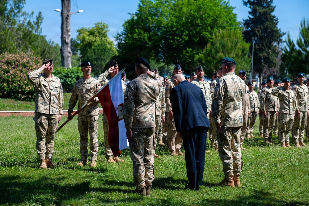 Polish Military Contingent welcomes new commander at Incirlik AB