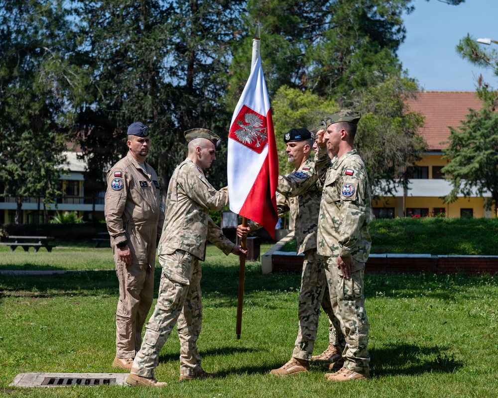 Polish Military Contingent welcomes new commander at Incirlik AB