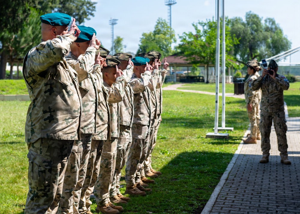 Polish Military Contingent welcomes new commander at Incirlik AB