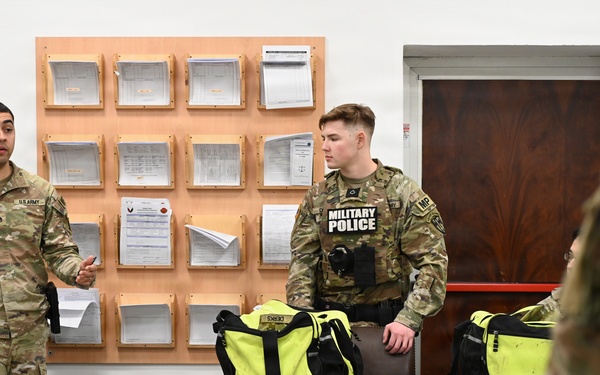 529th Military Police Company Conducts Mid‑Shift Patrols