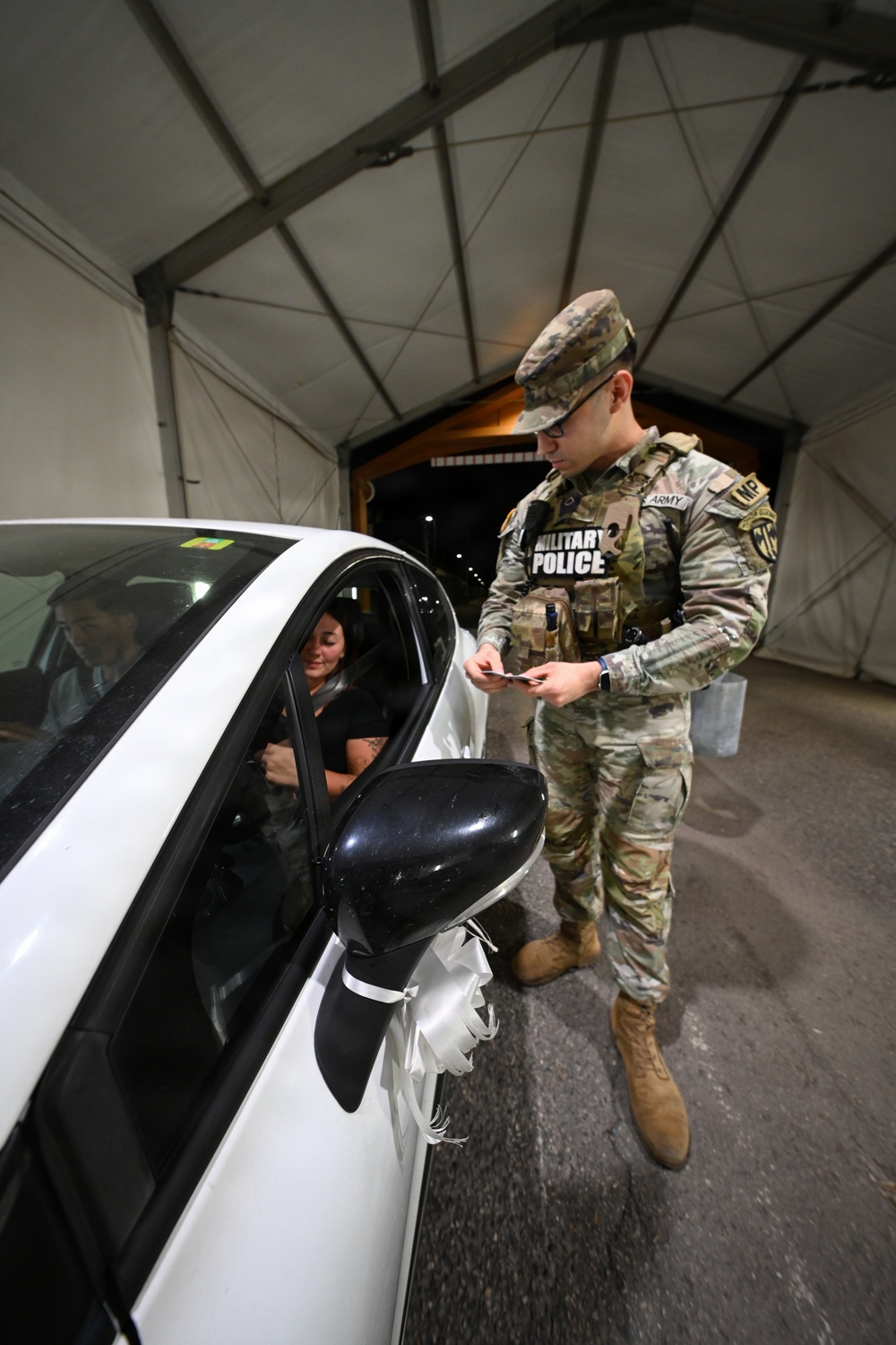 529th Military Police Company Conducts Mid‑Shift Patrols