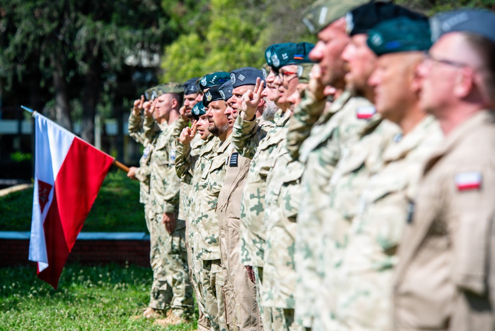 Polish Military Contingent welcomes new commander at Incirlik AB