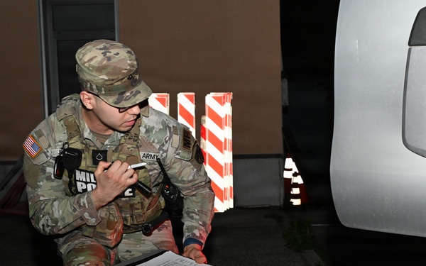 529th Military Police Company Conducts Mid‑Shift Patrols