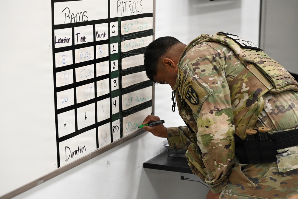 529th Military Police Company Conducts Mid‑Shift Patrols