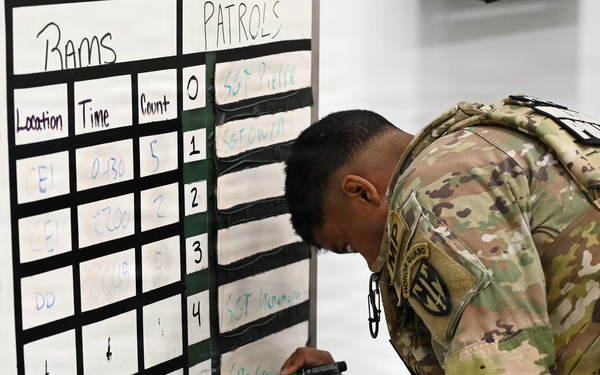 529th Military Police Company Conducts Mid‑Shift Patrols