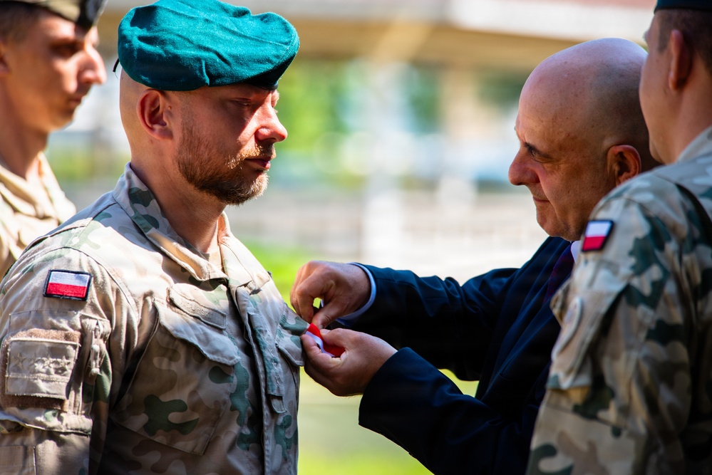 Polish Military Contingent welcomes new commander at Incirlik AB
