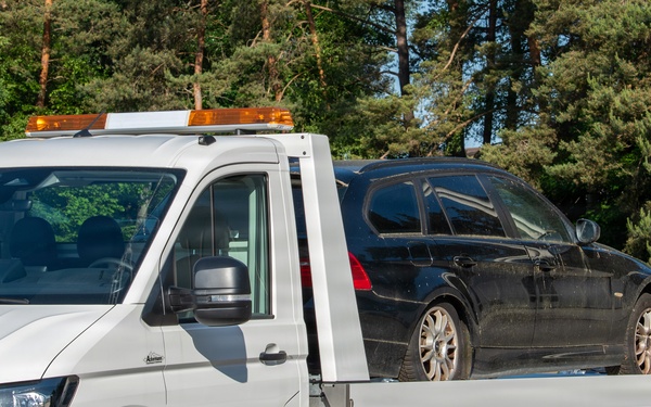 Cleaning up the streets: Ramstein AB removes first abandoned vehicle