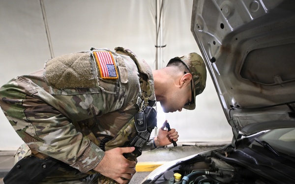 529th Military Police Company Conducts Mid‑Shift Patrols