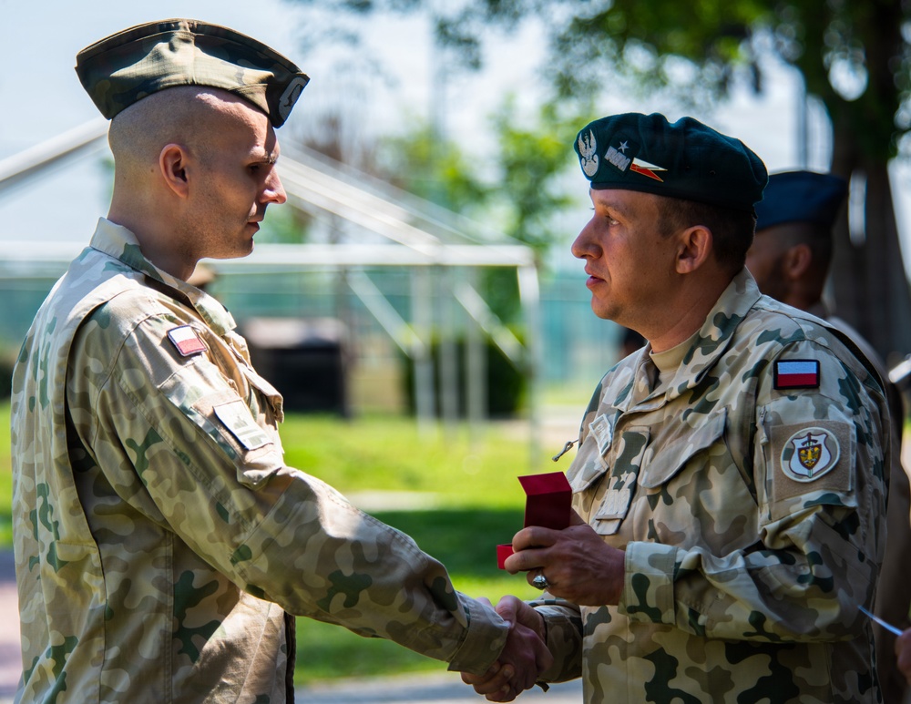 Polish Military Contingent welcomes new commander at Incirlik AB