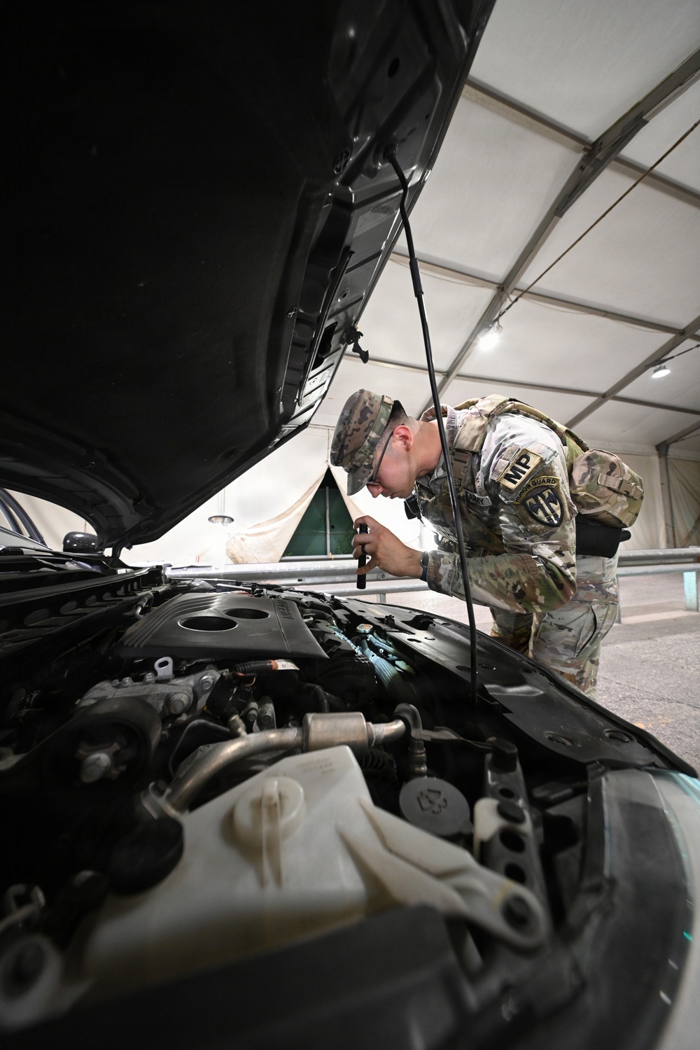 529th Military Police Company Conducts Mid‑Shift Patrols