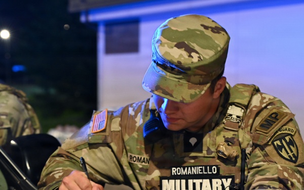 529th Military Police Company Conducts Mid‑Shift Patrols
