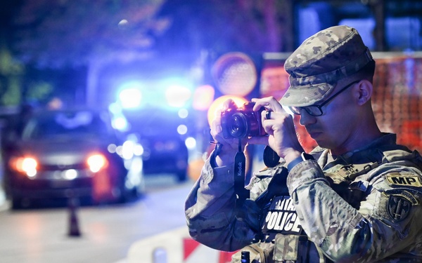 529th Military Police Company Conducts Mid‑Shift Patrols