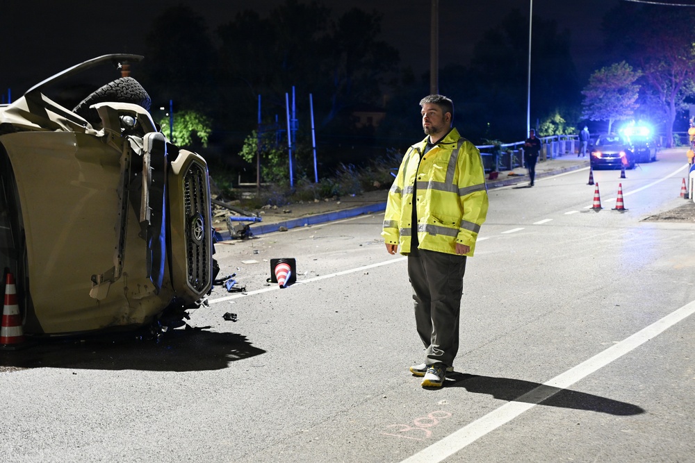 529th Military Police Company Conducts Mid‑Shift Patrols