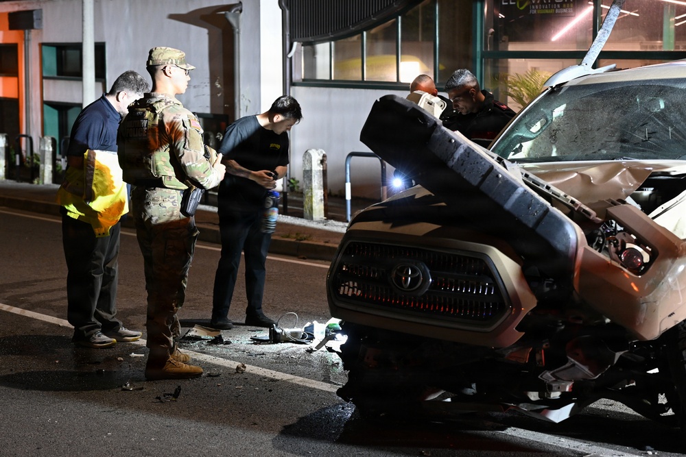 529th Military Police Company Conducts Mid‑Shift Patrols
