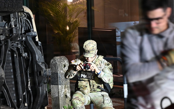 529th Military Police Company Conducts Mid‑Shift Patrols