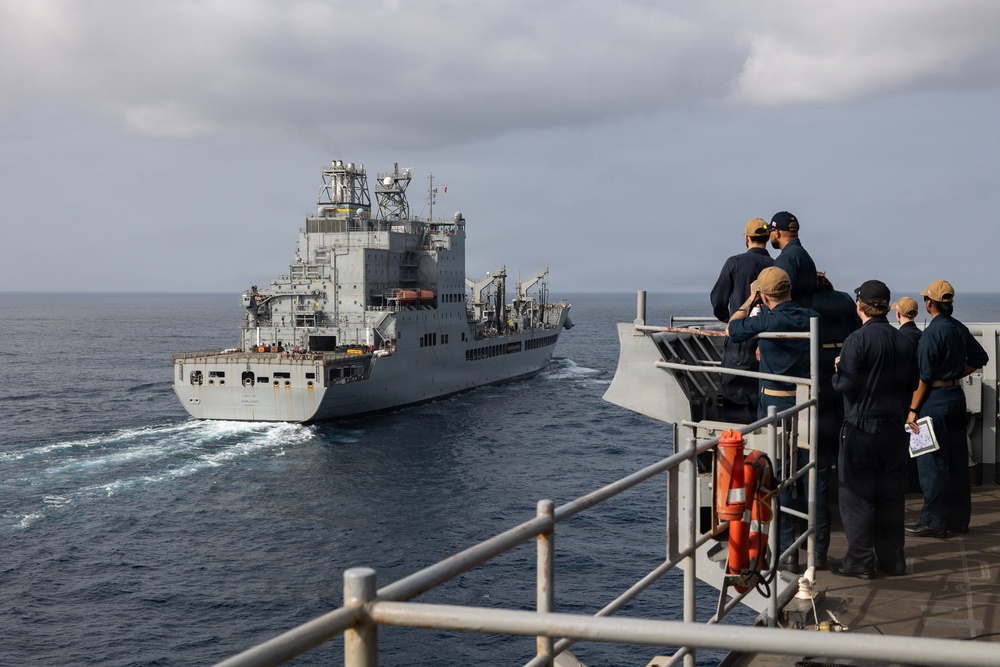 USS Comstock | Replenishment-At-Sea