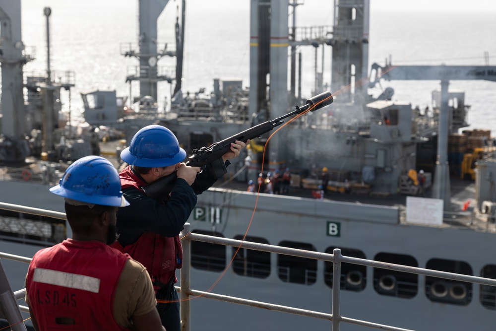 USS Comstock | Replenishment-At-Sea