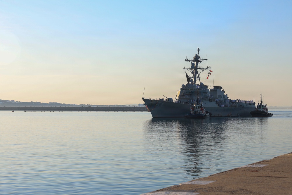 USS Bulkeley (DDG 84) Returns to NAVSTA Rota
