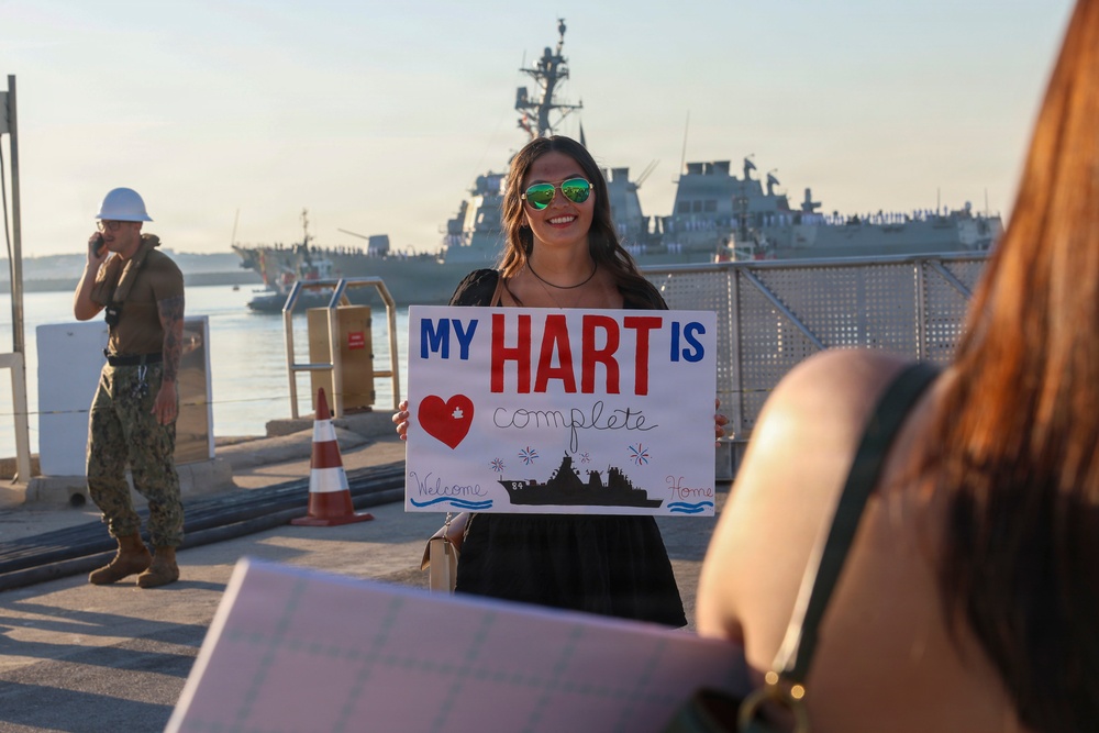 USS Bulkeley (DDG 84) Returns to NAVSTA Rota