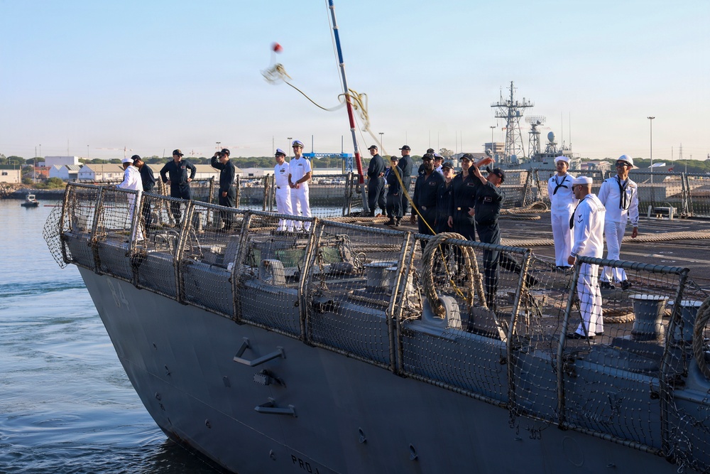 USS Bulkeley (DDG 84) Returns to NAVSTA Rota
